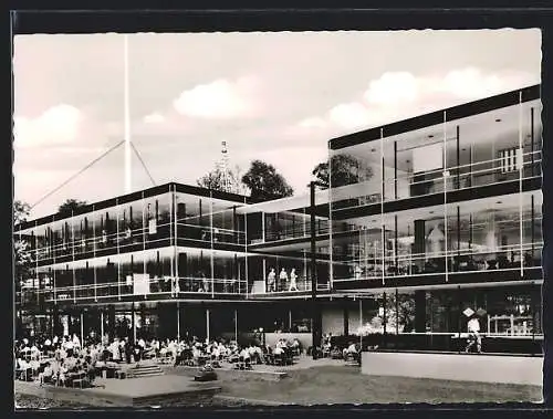 AK Bruxelles, Weltausstellung 1958, Festgelände Deutschland