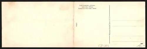 Klapp-AK Mähr, Ostrau, Freibad mit Sprungturm