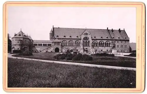 Fotografie Römmler & Jonas, Dresden, Ansicht Goslar, Blick nach dem Kaiserhaus
