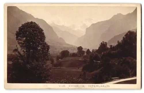 Fotografie garcin, Geneve, Ansicht Interlaken, vue prise a Interlaken