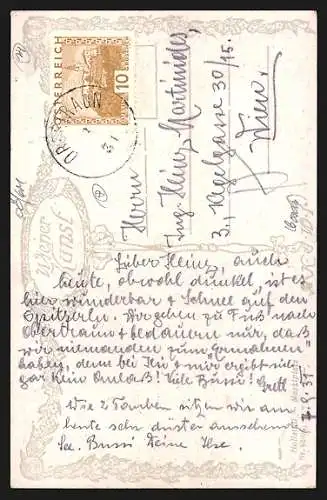 Künstler-AK E.F. Hofecker: Hallstatt, Partie am Marktplatz