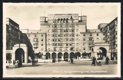 AK Wien, Margarethengürtel, Gemeindebau Reumannhof