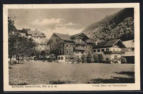 AK Schruns, Hotel Stern mit Dependance