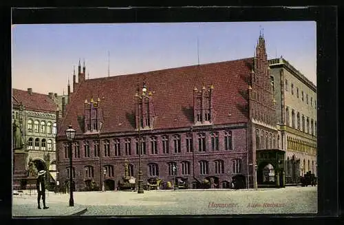 AK Hannover, Partie am Alten Rathaus
