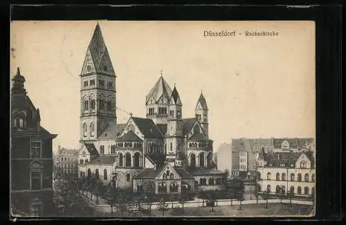 AK Düsseldorf, Die Rochuskirche