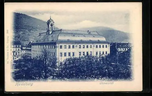 AK Heidelberg, Blick auf die Universität