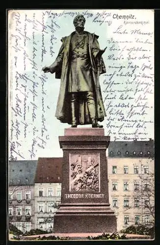 AK Chemnitz, Denkmal Theodor Körner