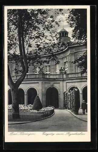 AK Bad Kissingen, Eingang zum Regentenbau