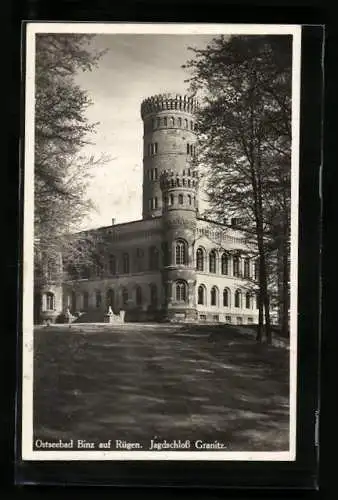 AK Binz /Rügen, Jagdschloss Granitz