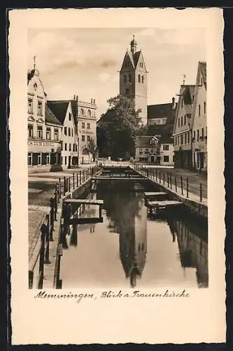 AK Memmingen, Blick a. Frauenkirche