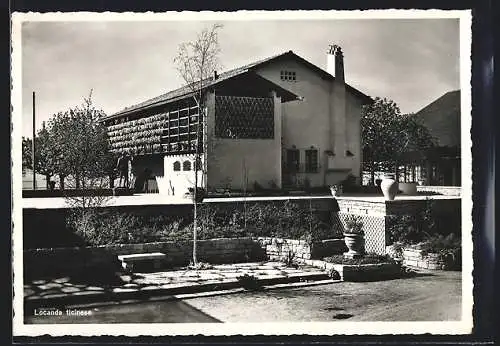 AK Zürich, Schweizerische Landesausstellung 1939, Locanda ticinese