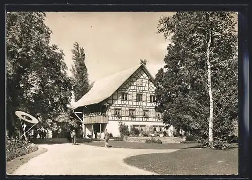 AK Züirch, Züka Kantonale Landwirtschafts- und Gewerbe-Ausstellung 1947, Bauernhaus