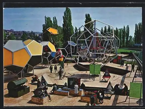 AK Lausanne, Exposition nationale suisse 1964, Un jour en Suisse