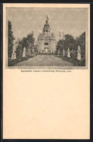 AK Nürnberg, Bayerische Landes-Ausstellung 1896