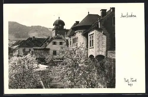 AK Leoben, Partie aus dem Ort