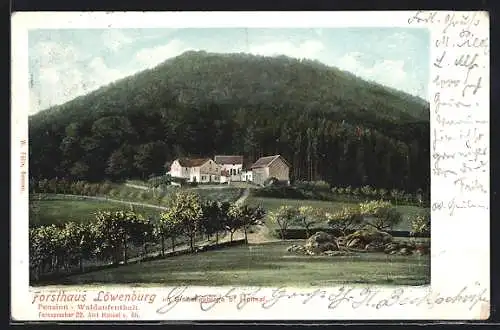 AK Honnef /Siebengeb., Forsthaus Löwenburg mit Umgebung