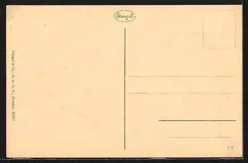 AK Göhren / Rügen, Strandpartie mit Steg