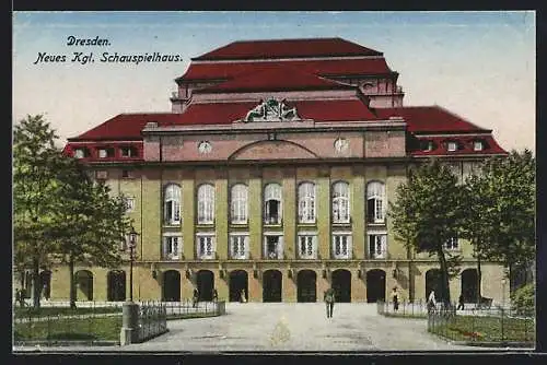 AK Dresden, Neues Königliches Schauspielhaus