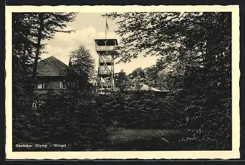 AK Wingst, Hotel und Kurhaus Deutscher Olymp