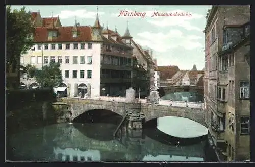 AK Nürnberg, Museumsbrücke