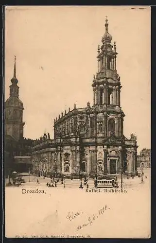 AK Dresden, Die Katholische Hofkirche