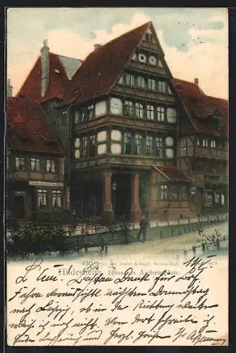 AK Hildesheim, Haus am Andreasplatz
