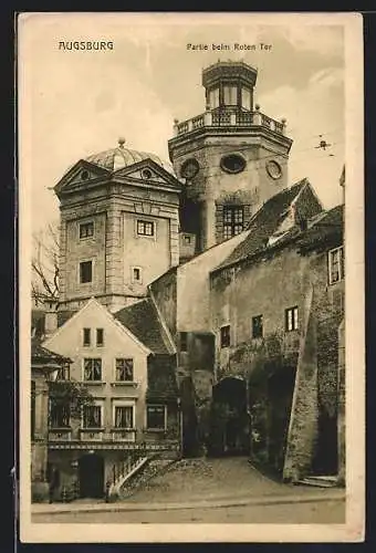AK Augsburg, Partie beim Roten Tor