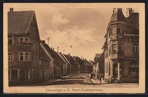 AK Schwenningen a. N., Innere Dauchingerstrasse