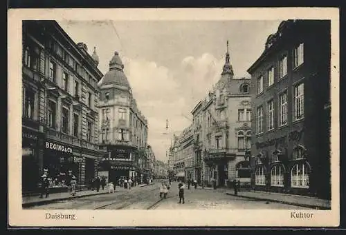 AK Duisburg, Kuhtor und Palast Hotel