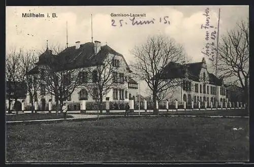 AK Müllheim i. B., Garnison-Lazarett