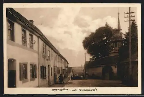 AK Buttstädt, Alte Friedhofstrasse