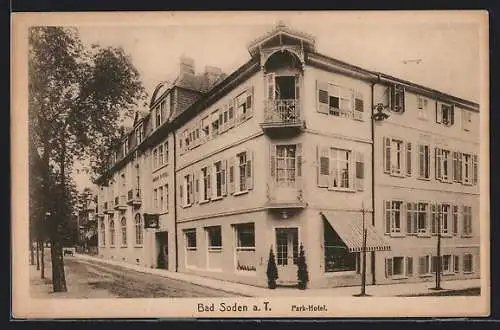 AK Bad Soden a. T., Am Park-Hotel