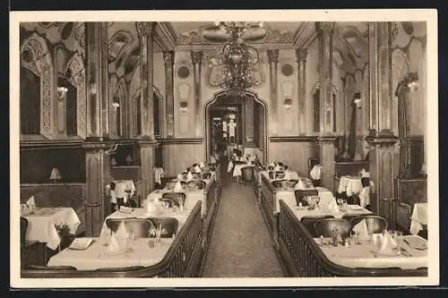 AK Berlin, Gasthaus Weinstuben Kempinski in der Leipziger Strasse, Berliner Saal
