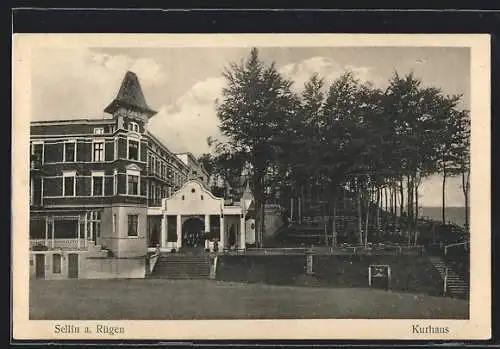 AK Sellin a. Rügen, Motiv vom Kurhaus