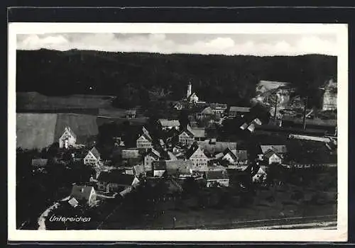 AK Untereichen / Iller, Gesamtansicht mit der Kirche