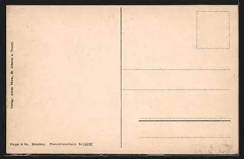 AK St. Johann a. Tauern, Teilansicht mit Kirche