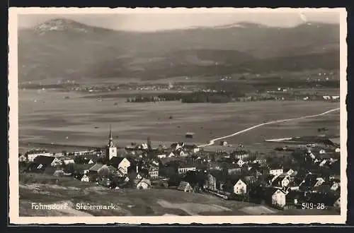 AK Fohnsdorf /Steiermark, Teilansicht mit Kirche