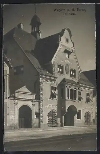 AK Weyer a. d. Enns, Rathaus und Feuerwehr-Zeugstätte