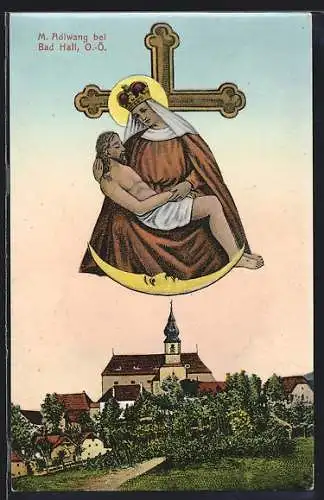 AK Adlwang, Wallfahrtskirche Maria Adlwang und Gnadenbild
