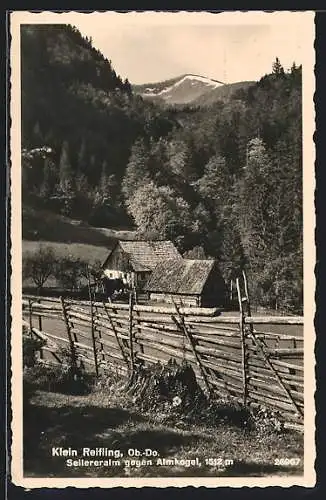 AK Klein-Reifling /Ob.-Do., Seileralm gegen den Almkogel