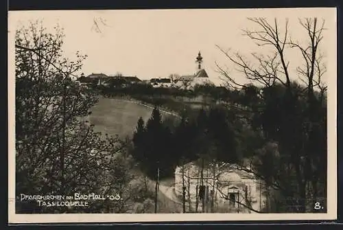 AK Pfarrkirchen bei Bad Hall, Blick auf die Tassiloquelle