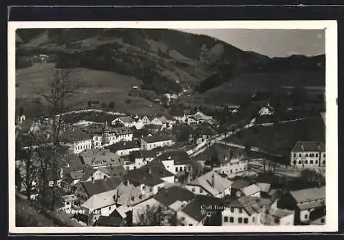 AK Weyer Markt, Ortsansicht aus der Vogelschau