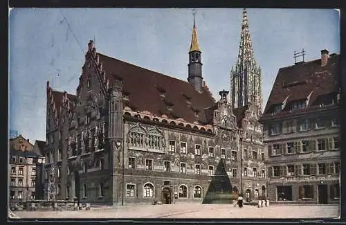 AK Ulm / Donau, Rathaus