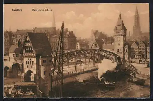 AK Hamburg, Wandrahmsbrücke