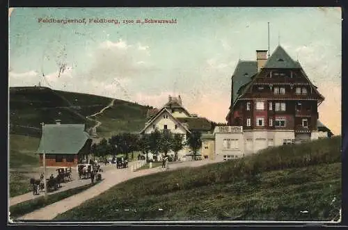 AK Feldberg /Schwarzwald, Partie am Feldbergerhof