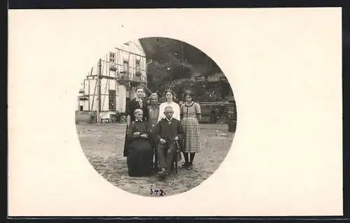 Foto-AK Weisel /Rhein, Grube Kreuzberg, Blücherheim 1922