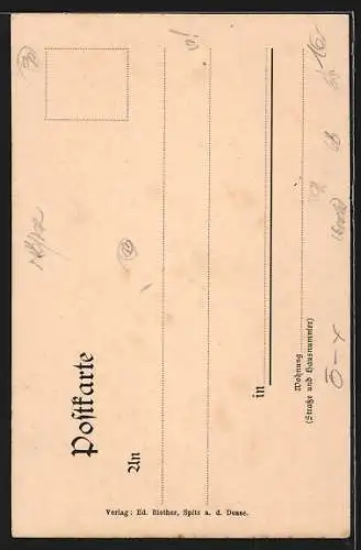 AK Wösendorf in der Wachau, Kirche u. Schule