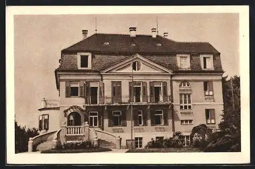 AK Bad Hall /O.-Ö., Kurheim Justus-Schlössl der Krankenversicherungsanstalt der Bundesangestellten