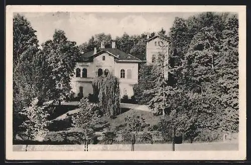 AK Bad Hall /Oberdonau, Kurpark-Villa Rabl