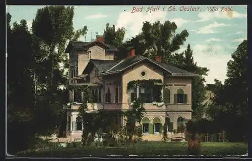 AK Bad Hall i. Ob. Oesterr., Villa Rabl